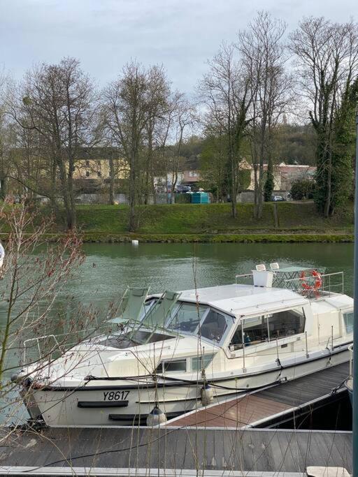 Charmant Bateau Sur La Marne La Ferté-sous-Jouarre Exterior photo