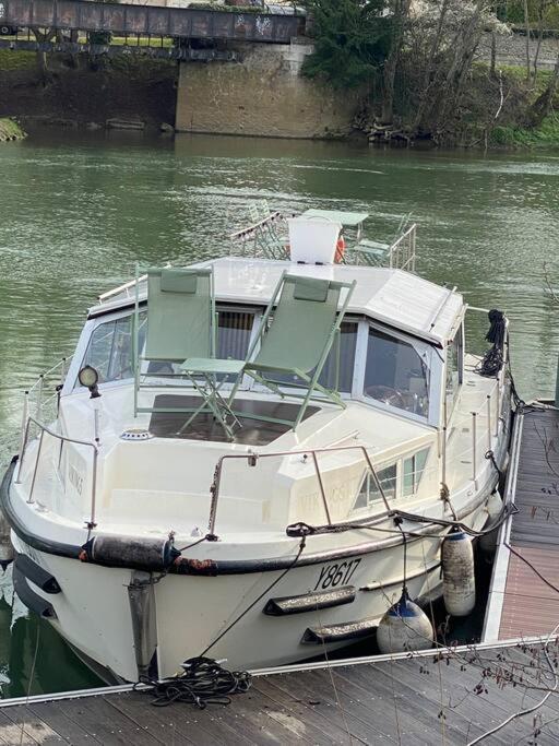 Charmant Bateau Sur La Marne La Ferté-sous-Jouarre Exterior photo