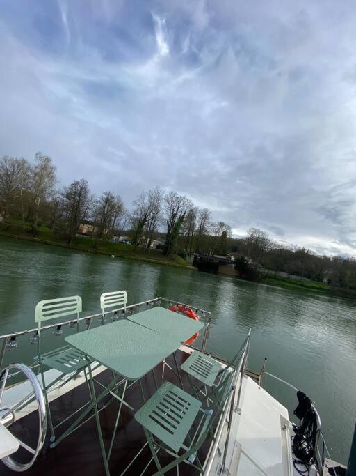 Charmant Bateau Sur La Marne La Ferté-sous-Jouarre Exterior photo